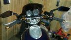Зеркала для скутера, мотоцикла синие пламя