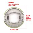 Колодки тормозные барабанные Honda Gyro Canopy TA03, Gyro X TD02