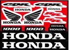 Наклейки на скутер, набор Honda (22х16)
